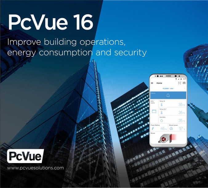 PcVue innove avec sa nouvelle plateforme SCADA PcVue 16